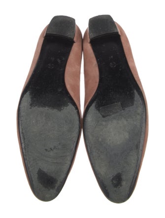 The Row Lady D Suede Flats