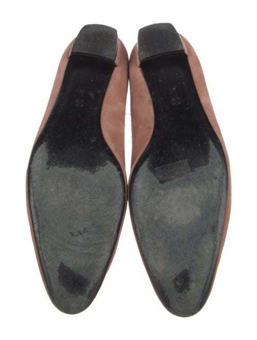 The Row Lady D Suede Flats