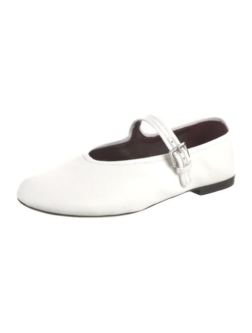 The Row Boheme Canvas Mary Jane Flats