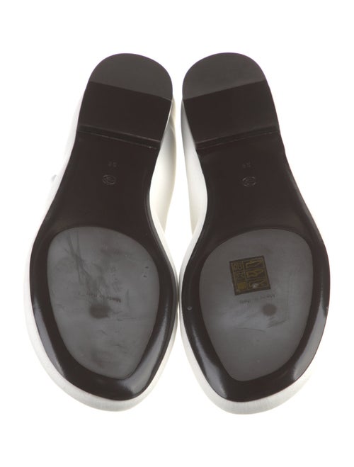 The Row Boheme Canvas Mary Jane Flats