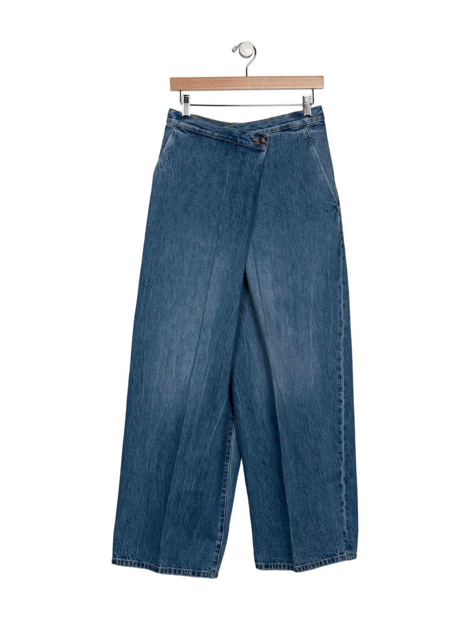 The Row High-Rise Wide Leg Jeans
