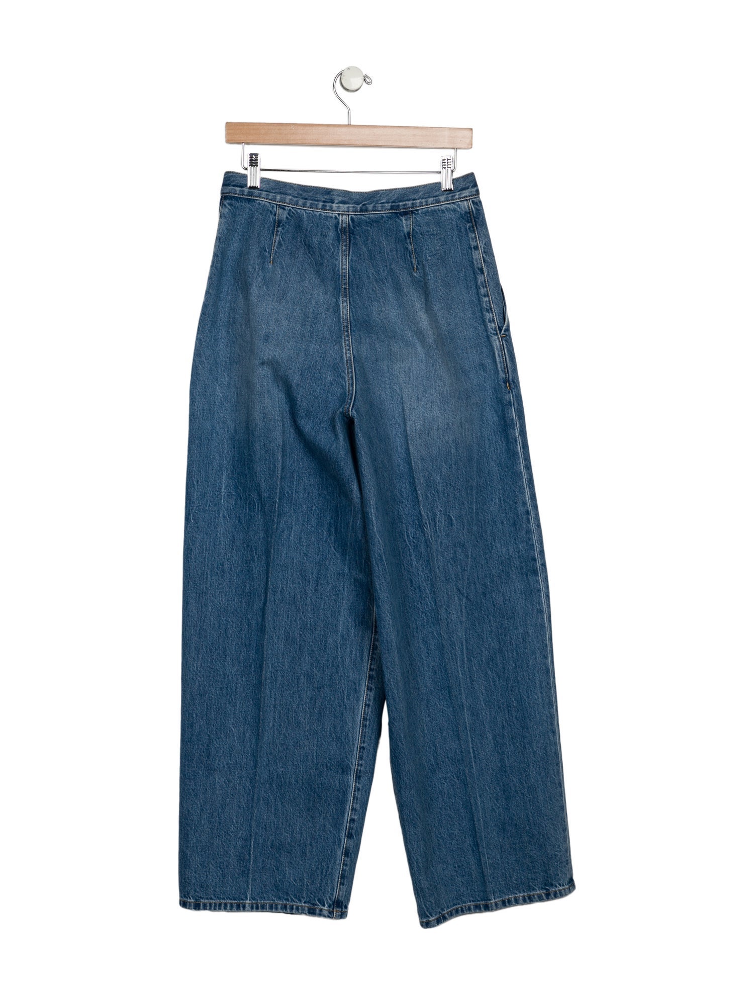 The Row High-Rise Wide Leg Jeans