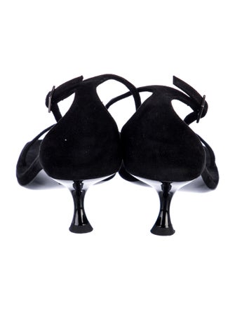 The Row Suede Sandals