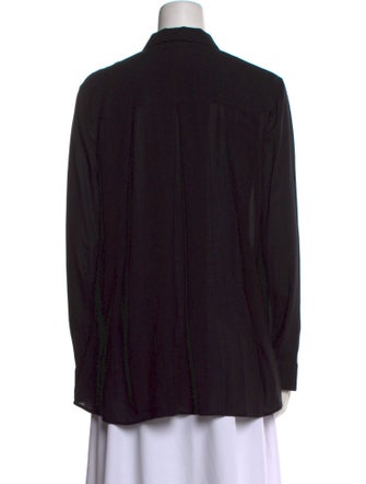 The Row Long Sleeve Button-Up Top