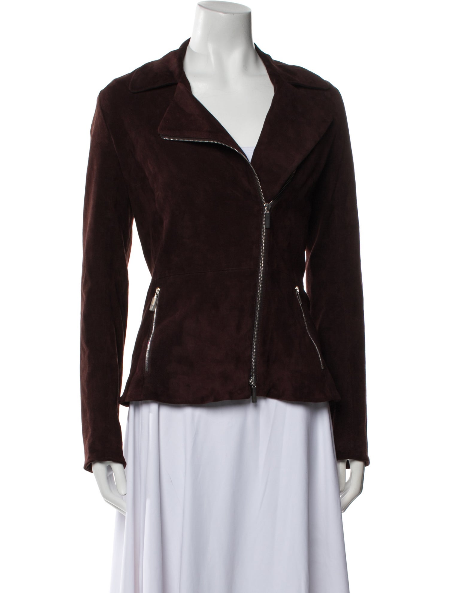 The Row Suede Biker Jacket