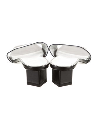 The Row Chocolate Leather Slides