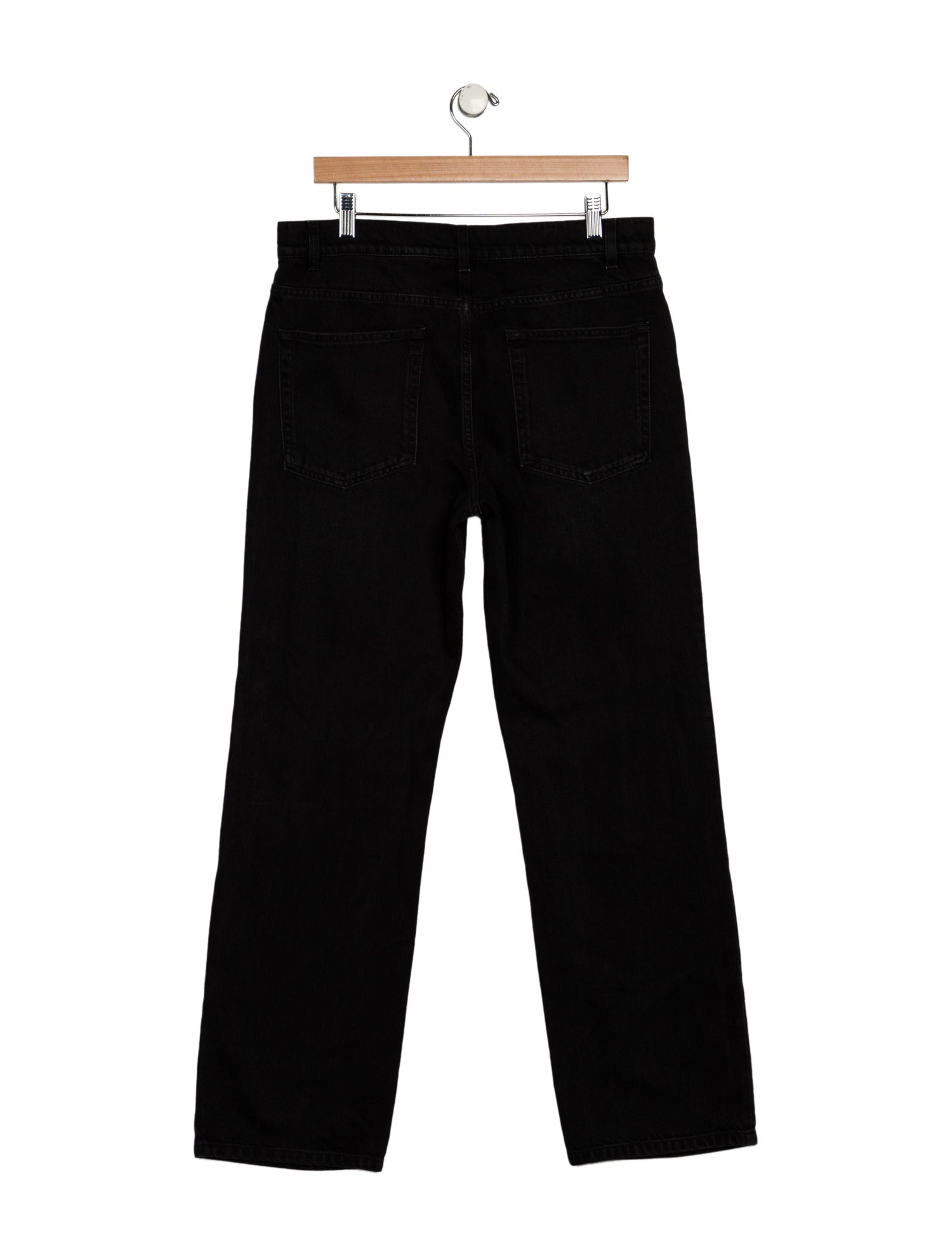 The Row Mid-Rise Wide Leg Jeans