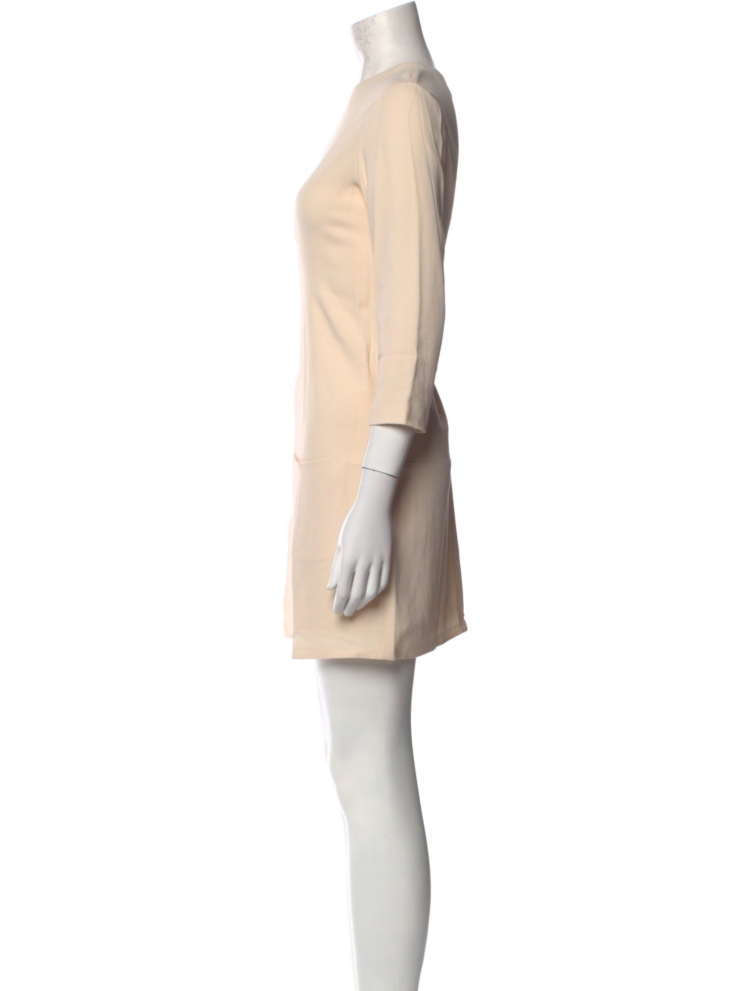 The Row Bateau Neckline Mini Dress