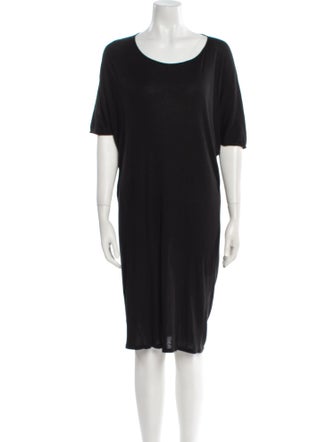 The Row Scoop Neck Mini Dress