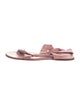 The Row Giada Lambskin Slides