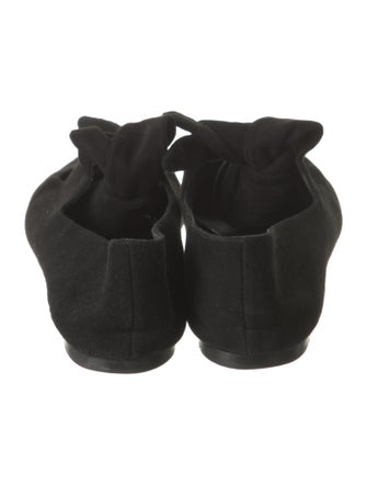The Row Elodie Suede Flats