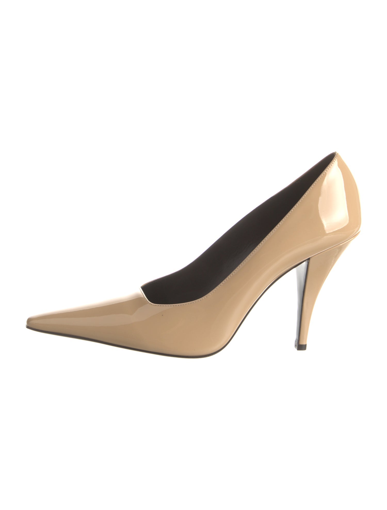 The Row Lana Patent Leather Pumps