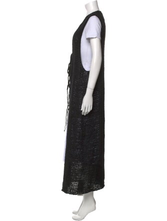 The Row Linen Midi Length Dress