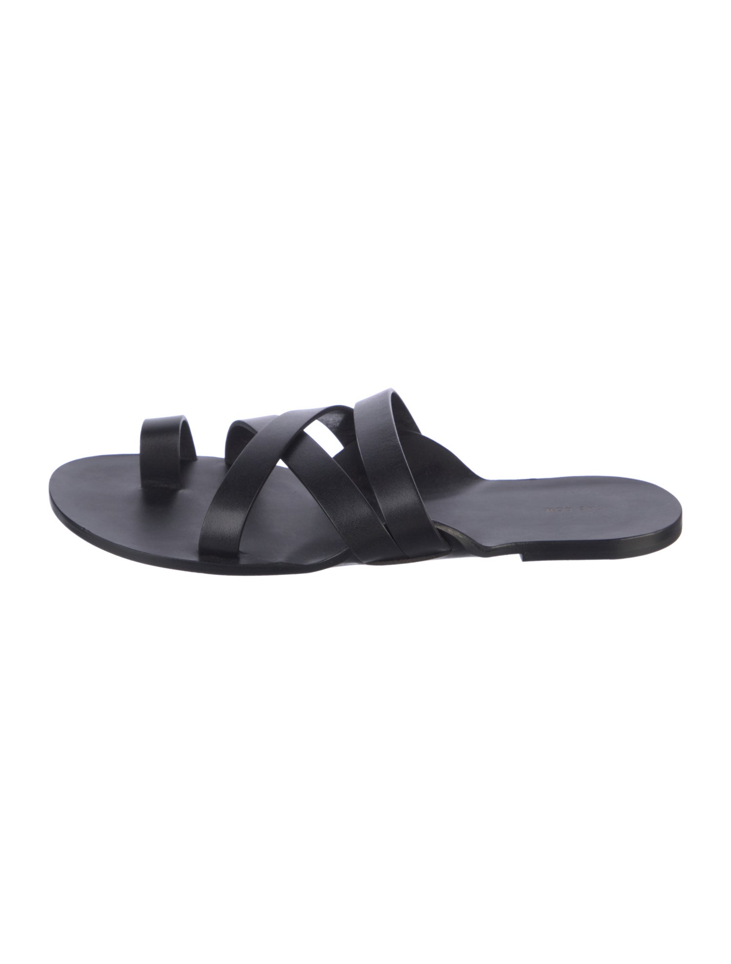 The Row Kris Leather Slides