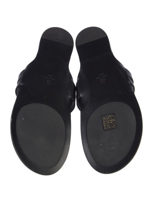 The Row Kris Leather Slides