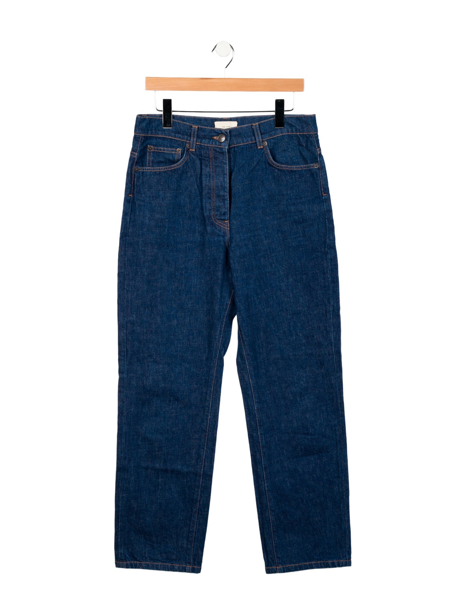 The Row High-Rise Wide Leg Jeans