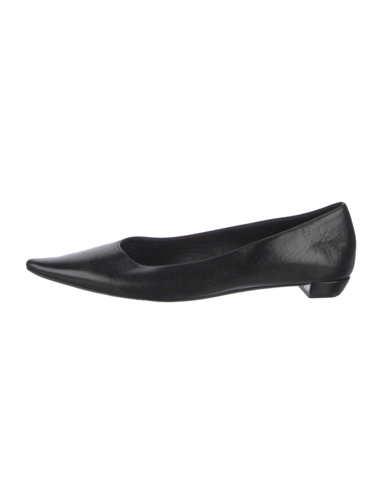 The Row 'Claudette' Leather Ballet Flats