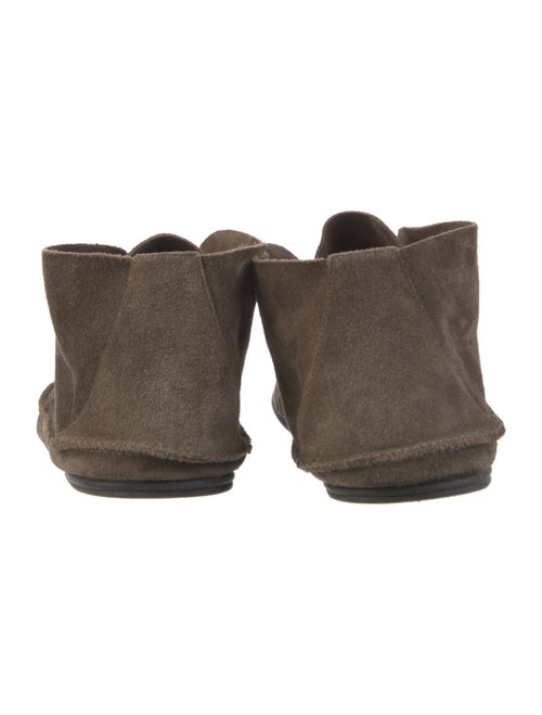 The Row Tyler Suede Lace-Up Boots