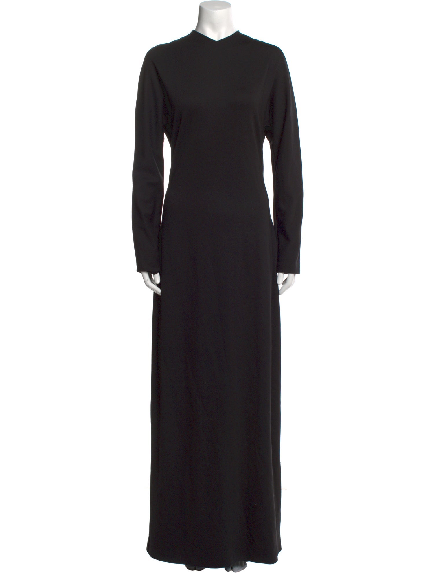 The Row Mock Neck Long Dress