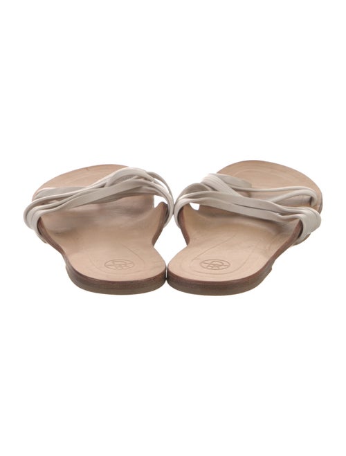 The Row Cannes Leather Slides