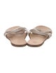 The Row Cannes Leather Slides
