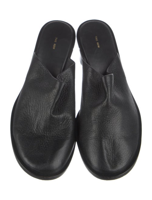 The Row Leather Mules