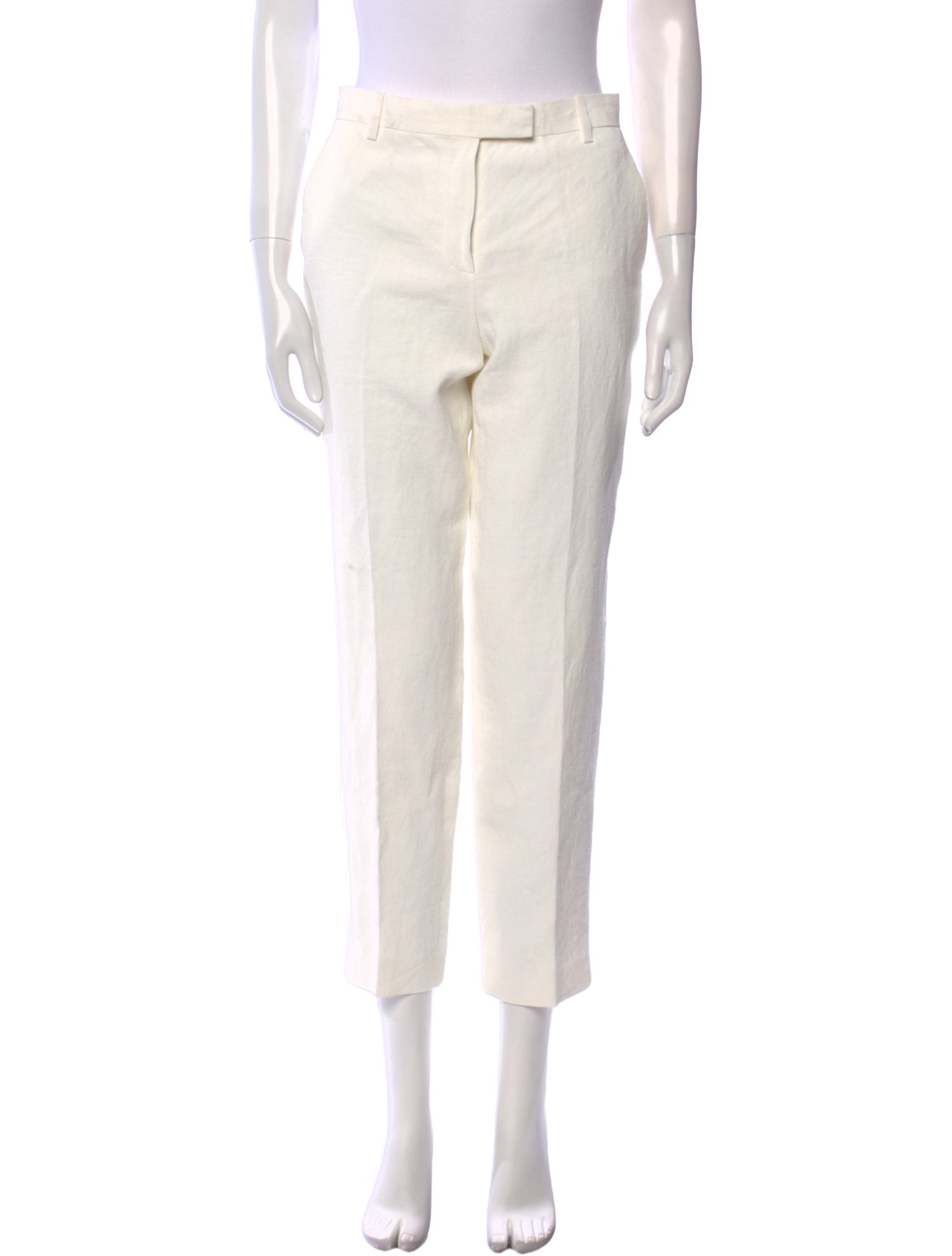The Row Linen Straight Leg Pants
