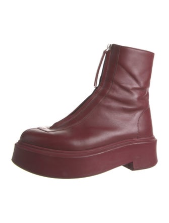 The Row Biker Calfskin Boots