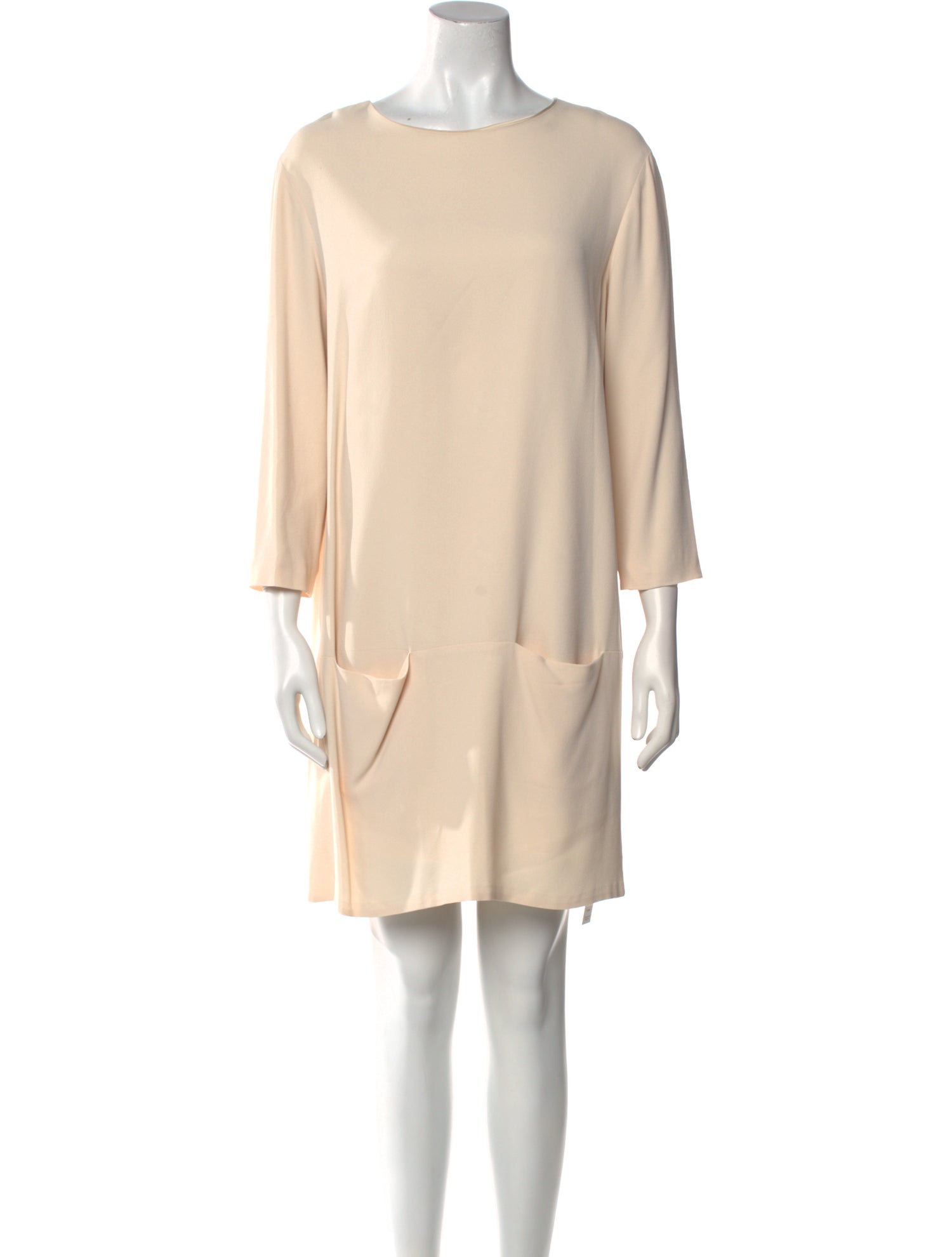 The Row Bateau Neckline Mini Dress