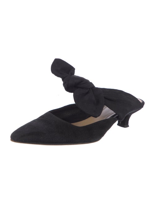 The Row Suede Mules