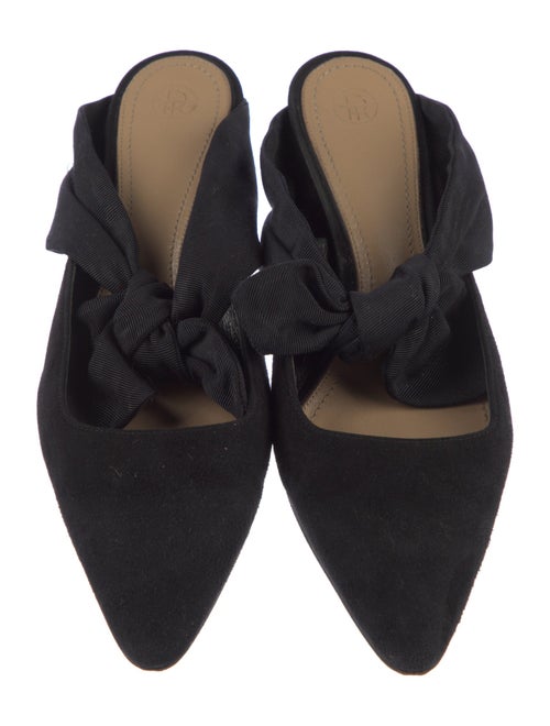 The Row Suede Mules
