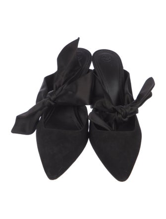 The Row Coco Satin Mules