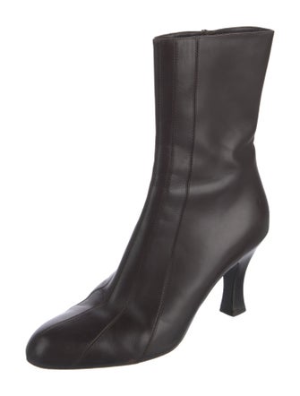 The Row Spencer Leather Boots