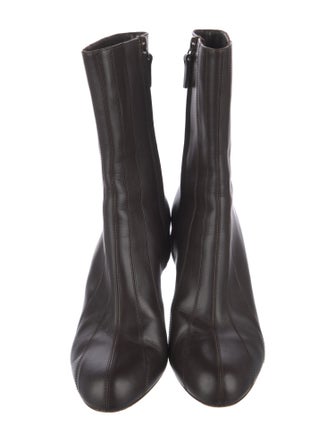 The Row Spencer Leather Boots