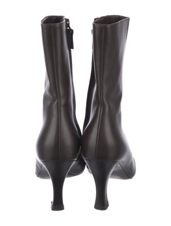 The Row Spencer Leather Boots
