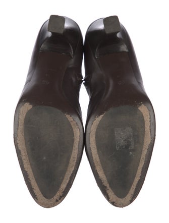 The Row Spencer Leather Boots