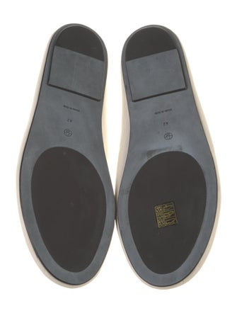 The Row Mary Jane Leather Mary Jane Flats