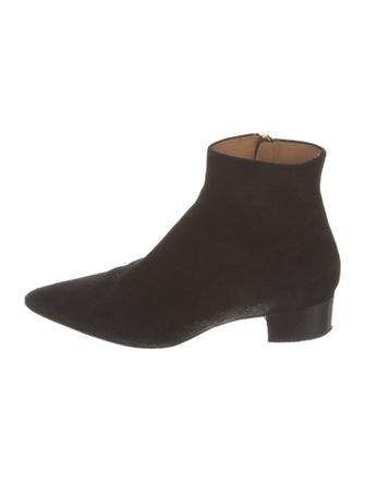 The Row Ambra Suede Boots