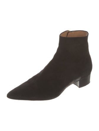 The Row Ambra Suede Boots