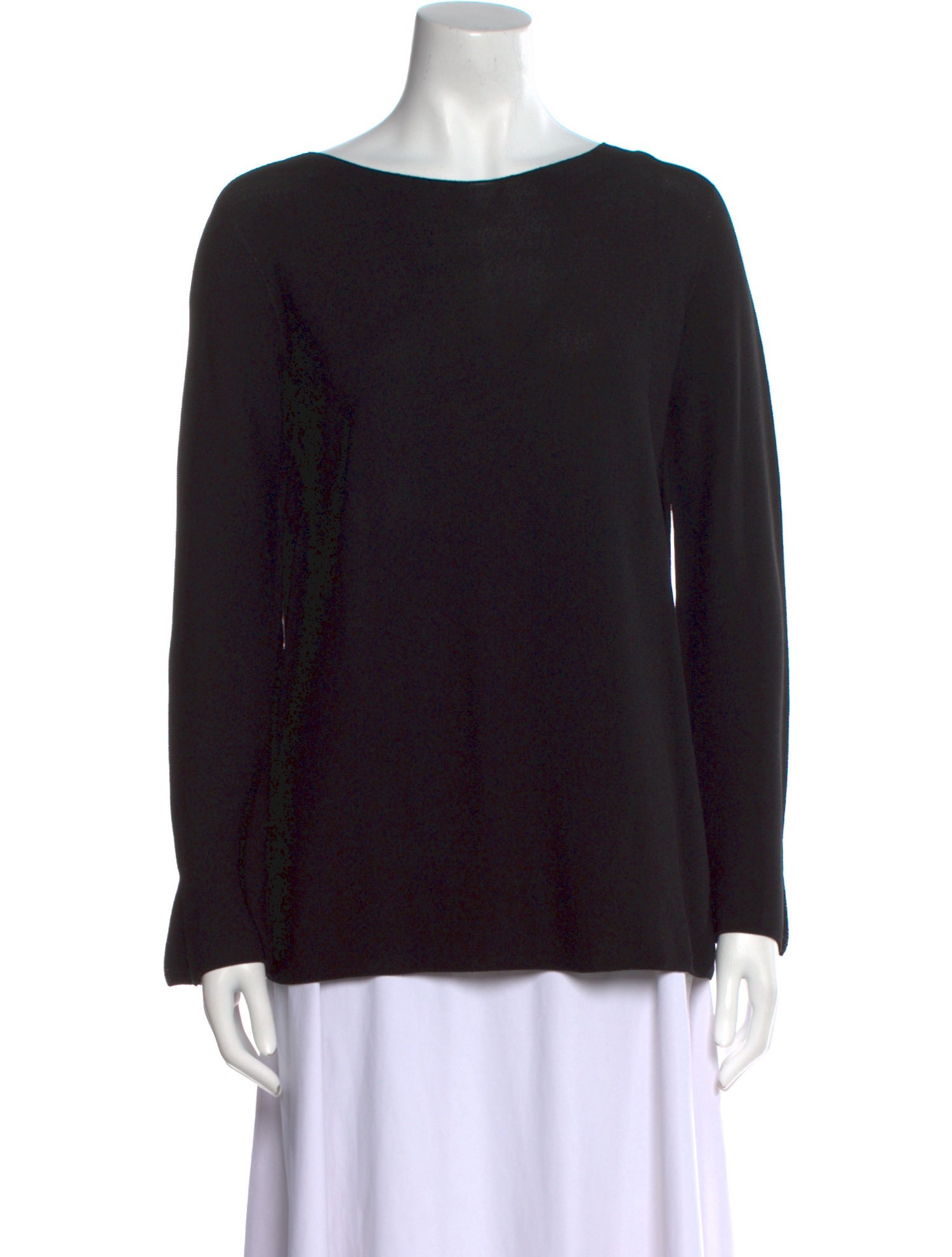 The Row Cashmere Bateau Neckline Sweater