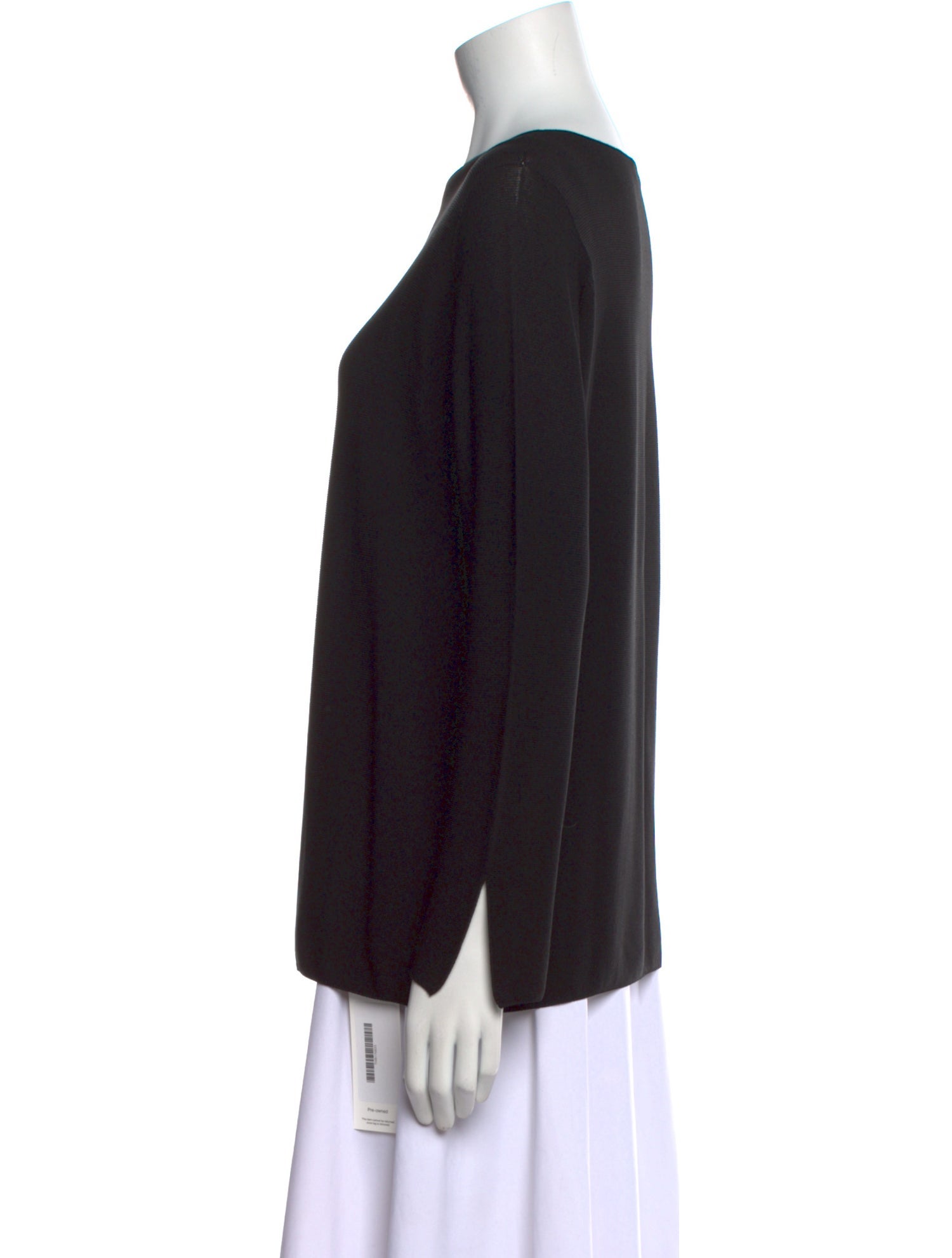 The Row Cashmere Bateau Neckline Sweater