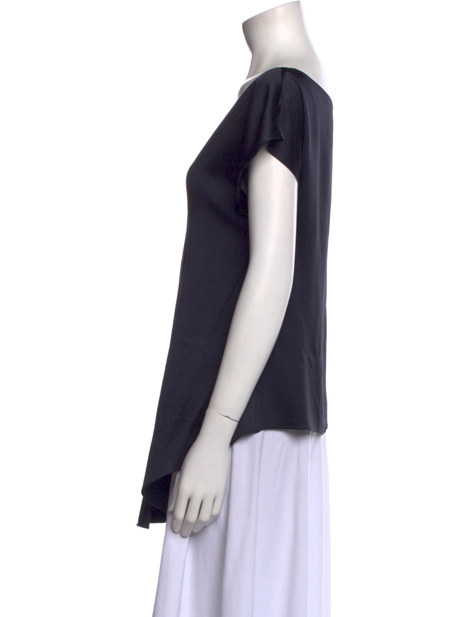 The Row V-Neck Short Sleeve Tunic