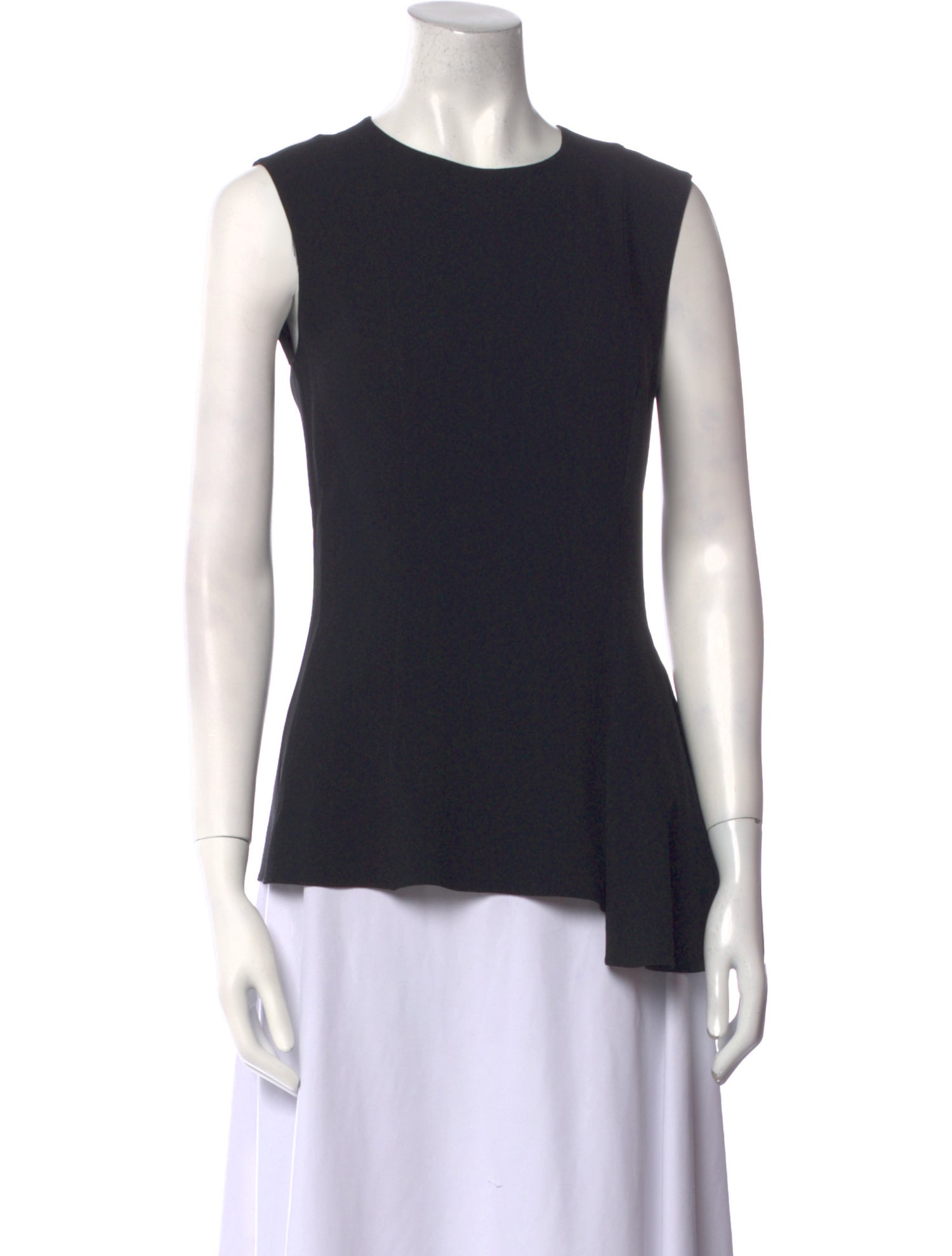 The Row Virgin Wool Crew Neck Top