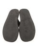The Row Ginza Leather Flip Flops