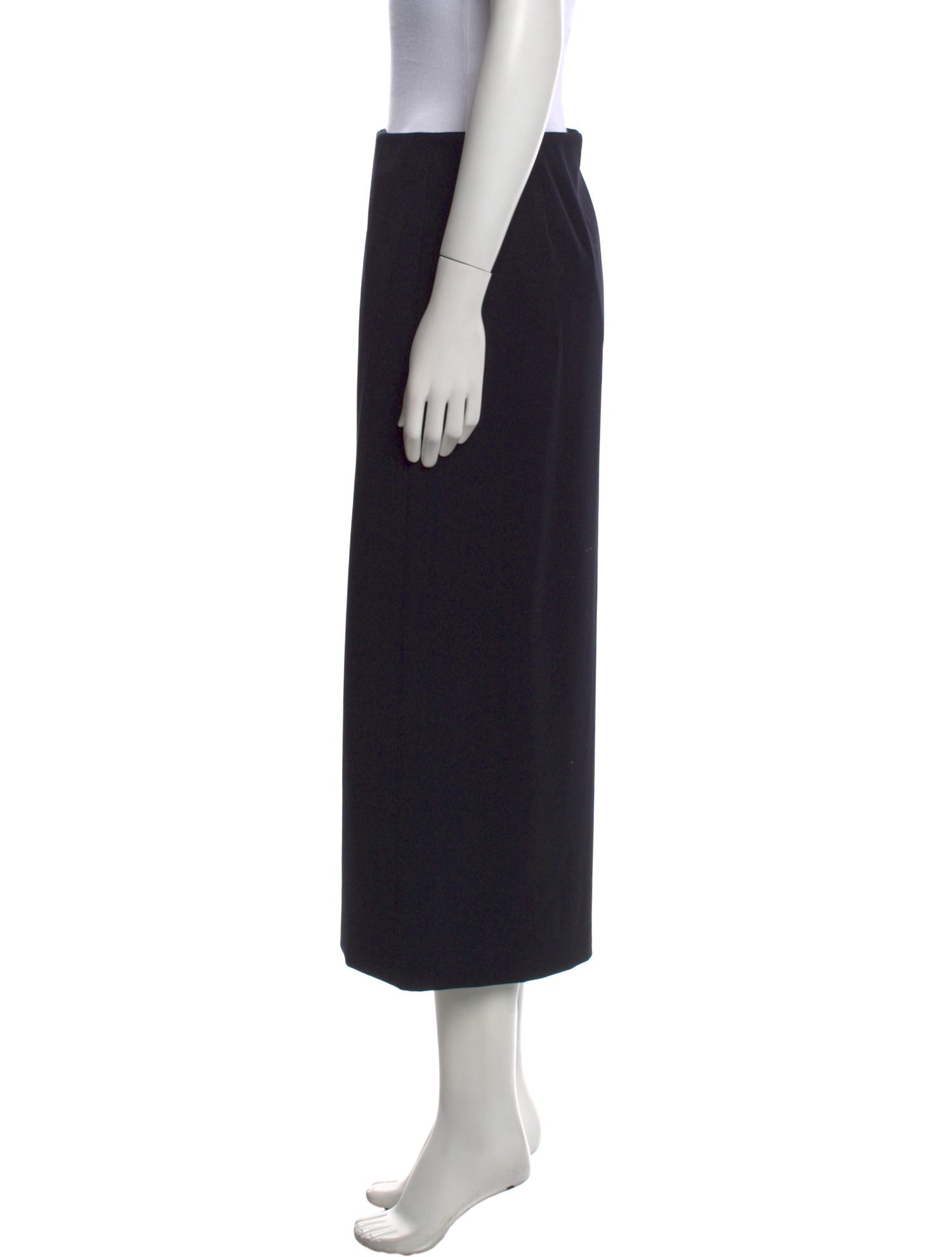 The Row Virgin Wool Midi Length Skirt