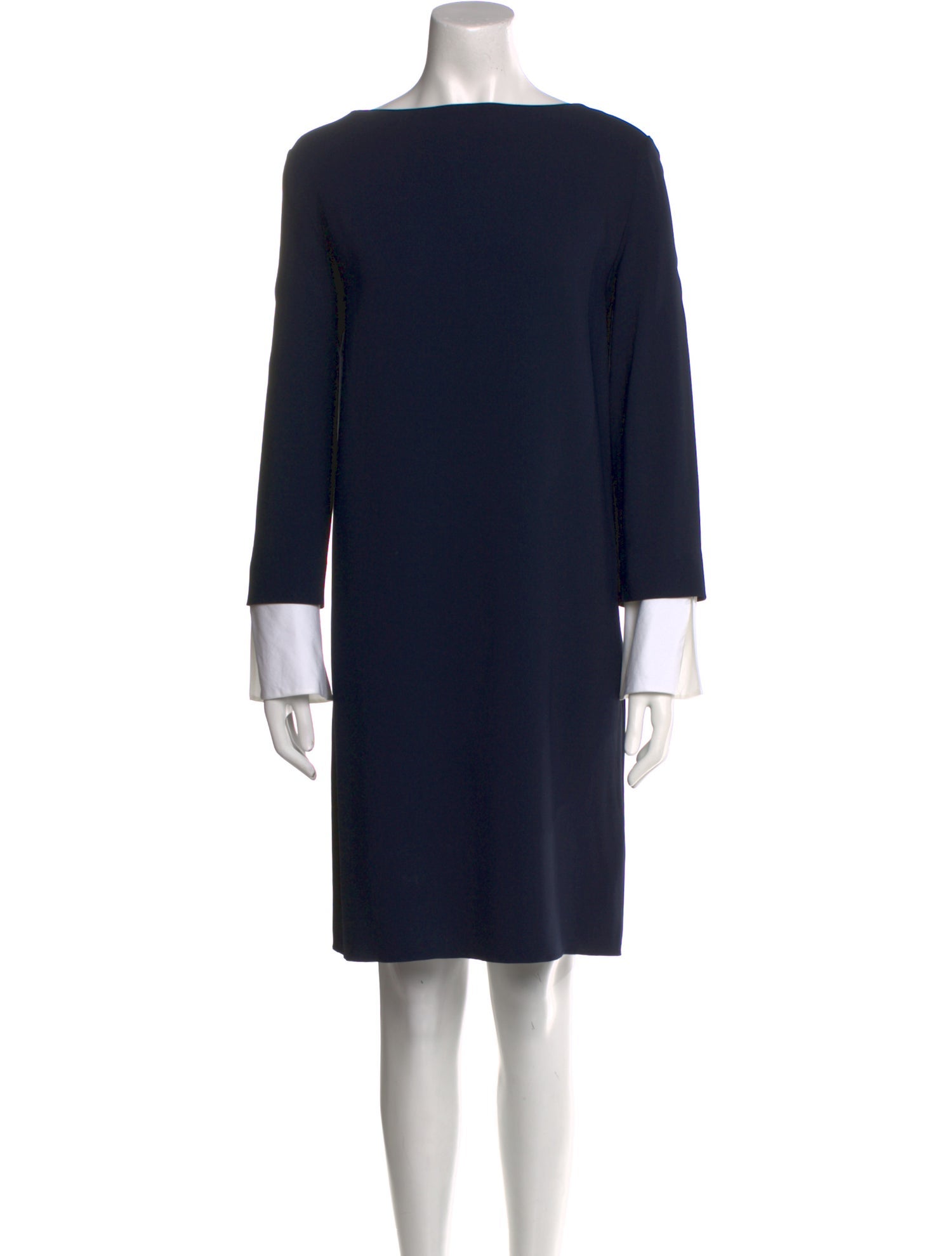 The Row Bateau Neckline Knee-Length Dress