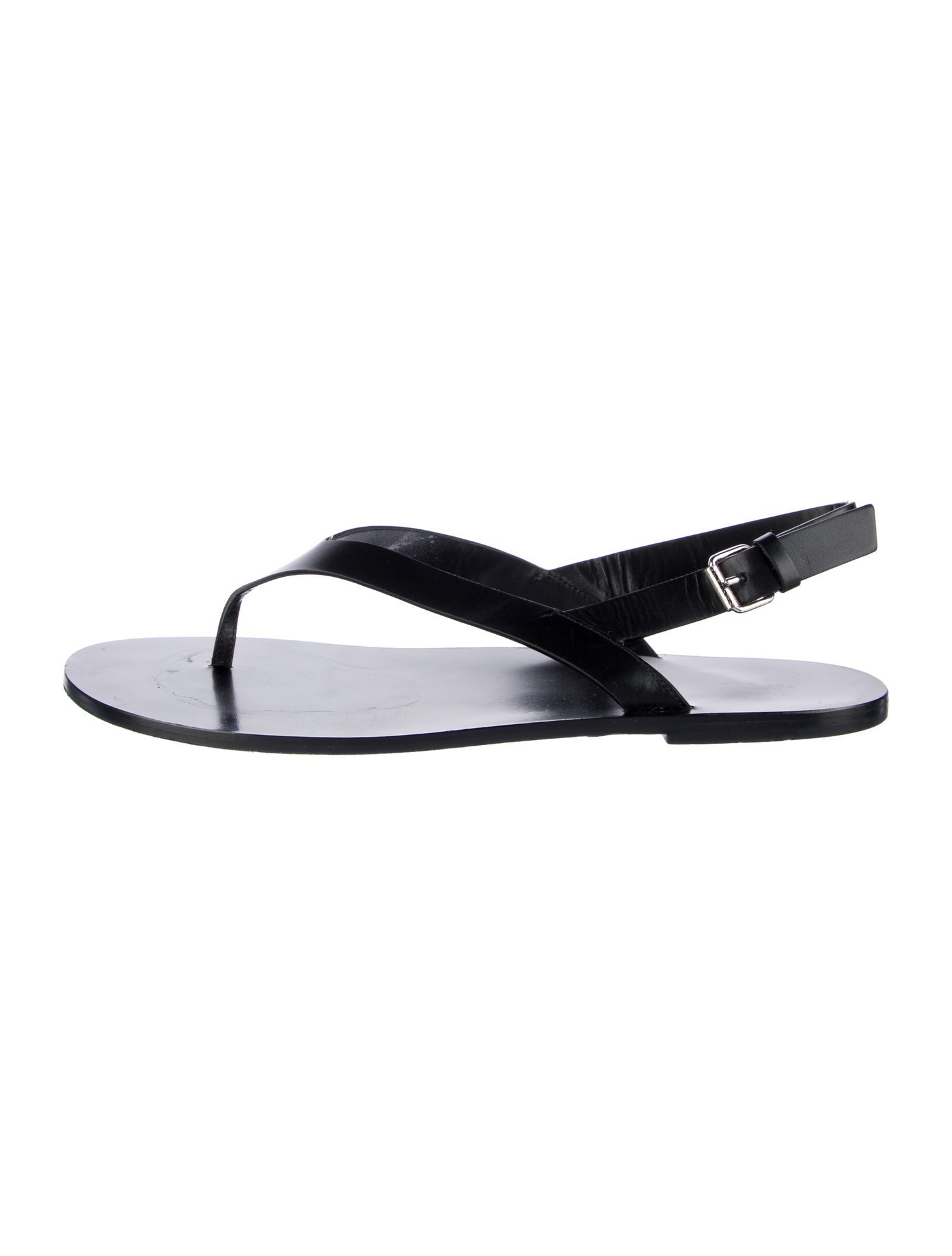 The Row Hiking Leather Slingback Sandals