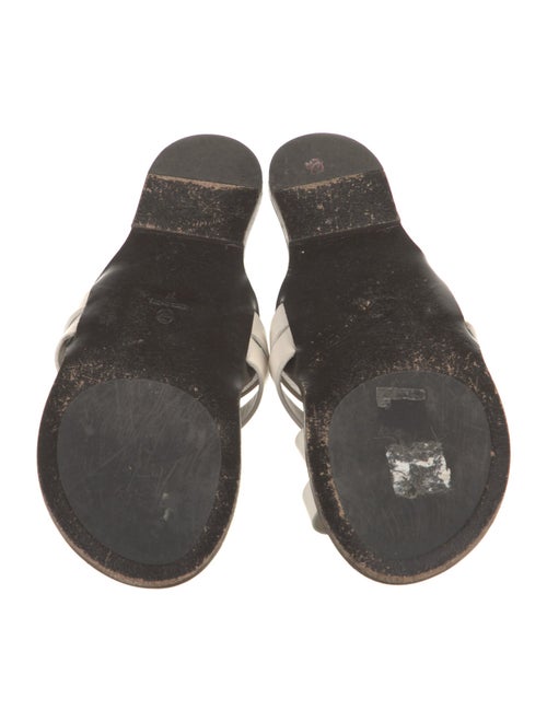 The Row Kris Leather Slides