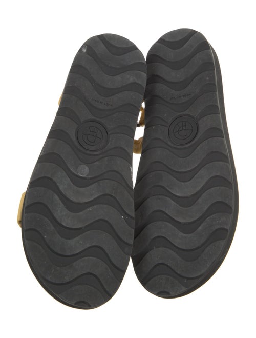 The Row Egon Leather Slingback Sandals