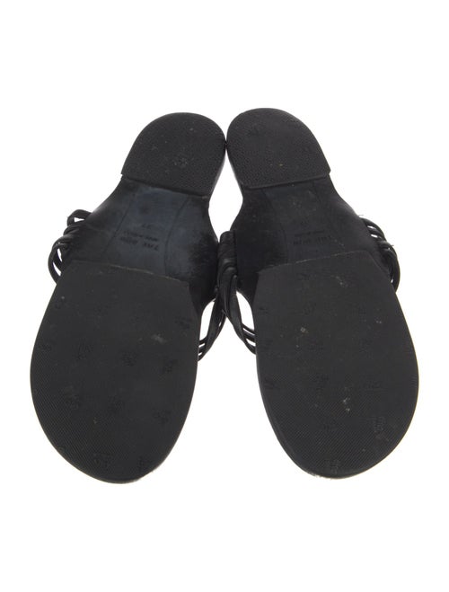 The Row Grecian Leather Slides